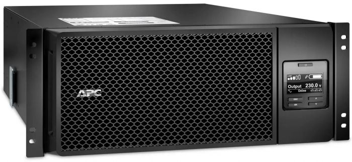 Джерело безперебійного живлення APC Smart-UPS Online 6000VA/6000W, RM 4U, LCD, USB, RS232, 6xC13, 4xC19