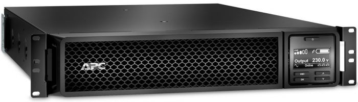 Джерело безперебійного живлення APC Smart-UPS Online 3000VA/2700W, RM 2U, LCD, USB, RS232, Network Card, 8xC13, 2xC19