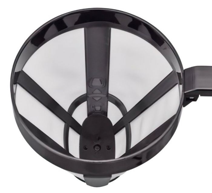 Кавоварка Tefal крапельна Subito Mug 1.25л, мелена, чорно-сріблястий