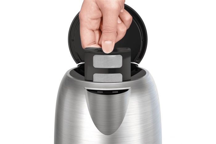 Електрочайник Tefal Subito 1.7л, нерж. сталь, чорний