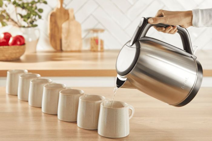 Електрочайник Tefal Subito 1.7л, нерж. сталь, чорний