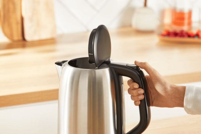 Електрочайник Tefal Subito 1.7л, нерж. сталь, чорний