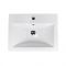 Раковина, умивальник Adamant CERS, штучний камінь, прямокут., з отвором для змішувача, з отвором для переливу, 495x390x158мм, накладний, білий