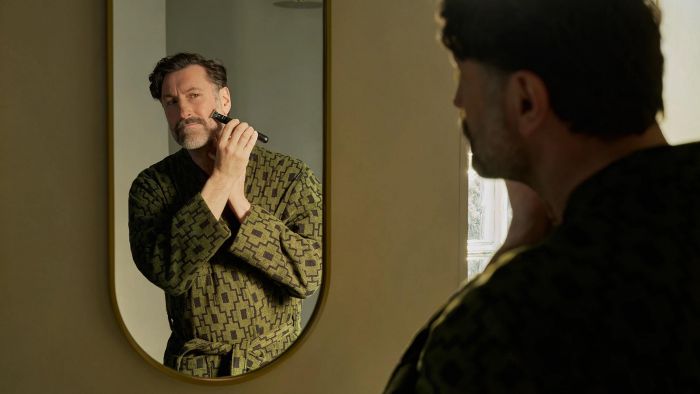 Тример Philips Series 9000, для обличчя, голови, тіла, акум., насадок-17, OneBlade в компл., сталь, сірий