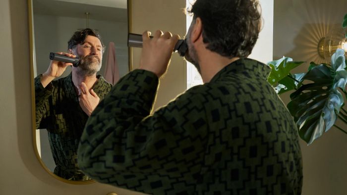 Тример Philips Series 7000, для бороди, голови та тіла, насадок-17, сталь, сірий