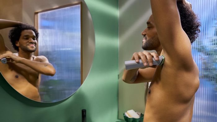 Тример Philips Series 5000, для бороди, голови та тіла, насадок-10, сталь, сірий