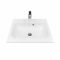 Раковина, умивальник Adamant FRATE, штучний камінь, прямокут., з отвором для змішувача, з отвором для переливу, 550x450x1525мм, накладний, білий