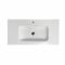 Раковина, умивальник Adamant FRATE, штучний камінь, прямокут., з отвором для змішувача, з отвором для переливу, 795x450x1525мм, накладний, білий