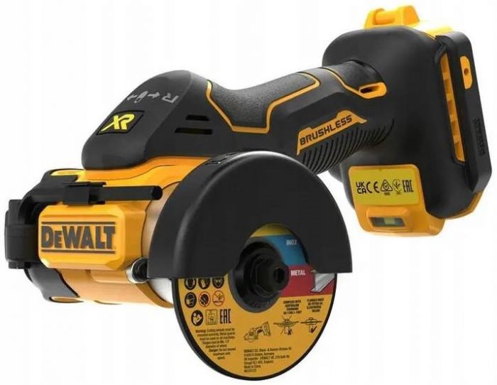 Пила дискова акмуляторна DeWalt 18В XR безщіткова 76х10мм 20000об/хв 0.94кг без АКБ та ЗП