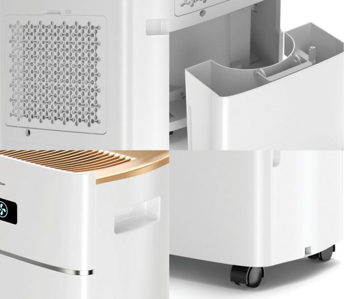 Осушувач повітря Cooper&Hunter CH-D014WD8-30LDWF 30 л. на добу, 80 м2, 160 м3/г, ел.кер-ня, WI-FI, резервуар 5 л, дисплей, таймер, іонізатор