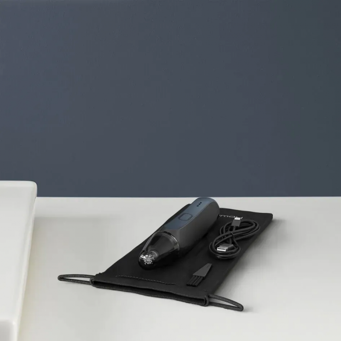 Тример Rowenta Performance, для носа та вух, акумулятор, сталь, синій