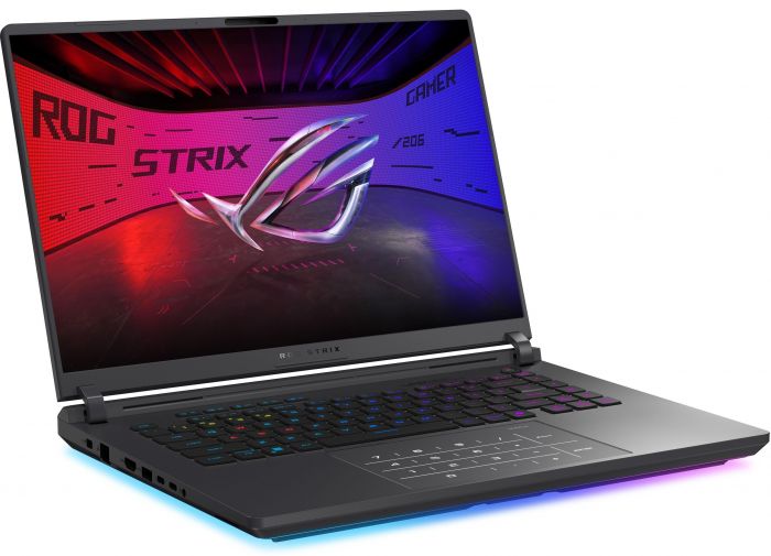 Ноутбук ASUS ROG Strix G16 G615JH-RV082 16" FHD+ IPS, Intel i5-13450HX, 16GB, F512GB, NVD5050-8, NoOS, Сірий
