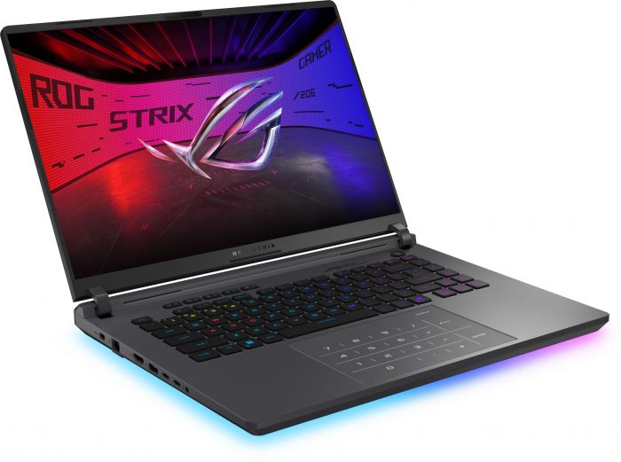 Ноутбук ASUS ROG Strix G16 G615JH-RV082 16" FHD+ IPS, Intel i5-13450HX, 16GB, F512GB, NVD5050-8, NoOS, Сірий