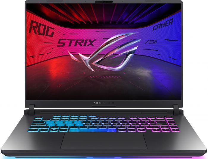 Ноутбук ASUS ROG Strix G16 G615JHR-RV075 16" WUXGA IPS, Intel I7-14650HX, 16GB, F512GB, NVD5050-8, noOS, Сірий