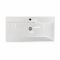 Раковина, умивальник Adamant STRENG NEW, штучний камінь, прямокут., з отвором для змішувача, з отвором для переливу, 790x410x123мм, накладний, білий
