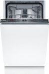 Посудомийна машина Bosch вбудована, 10компл., D, 45см, дисплей, 3й кошик, білий