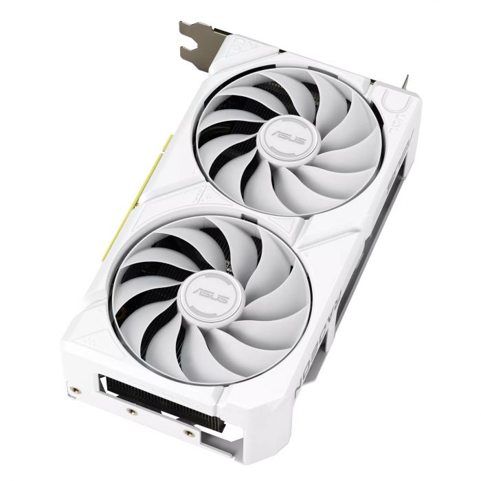 Вiдеокарта ASUS Radeon RX 9060 XT 16GB GDDR6 OC DUAL-RX9060XT-16G-WHITE білий