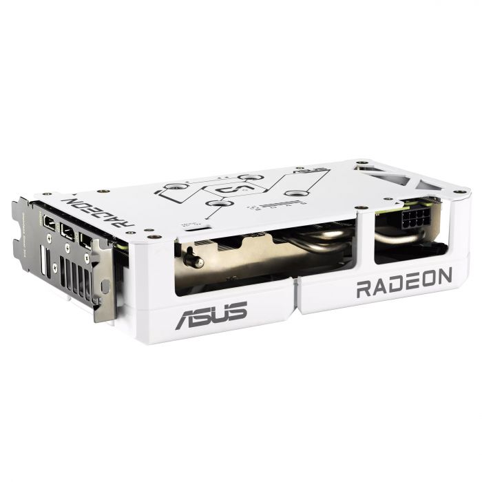 Вiдеокарта ASUS Radeon RX 9060 XT 16GB GDDR6 OC DUAL-RX9060XT-16G-WHITE білий