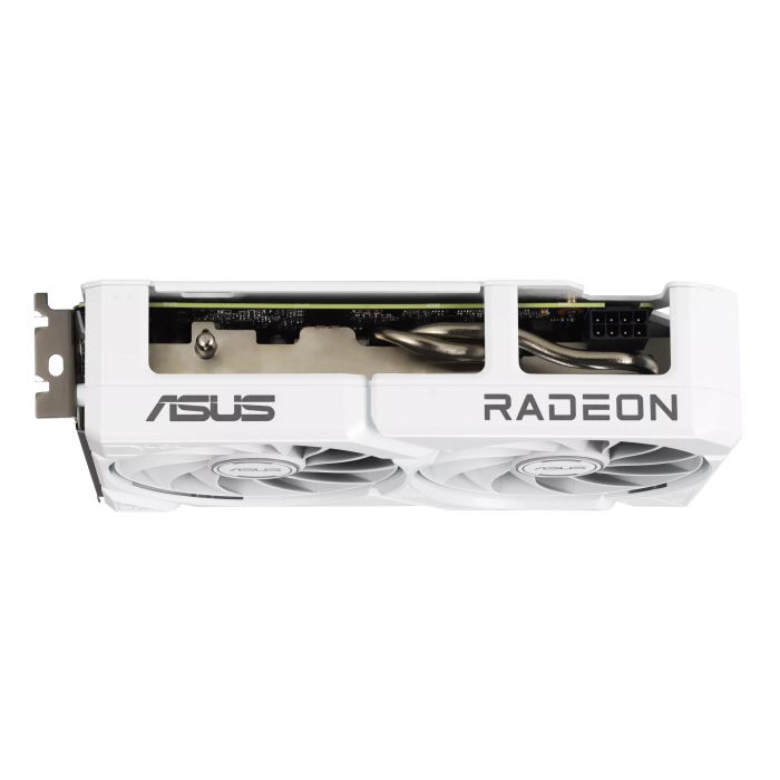 Вiдеокарта ASUS Radeon RX 9060 XT 16GB GDDR6 OC DUAL-RX9060XT-16G-WHITE білий