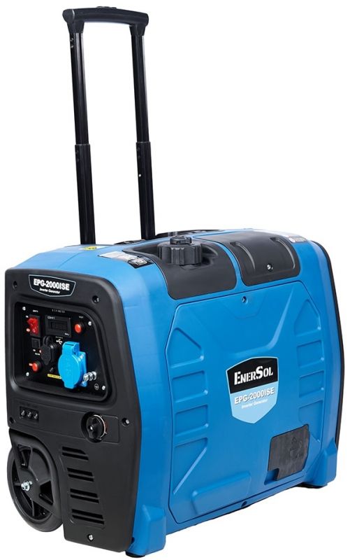 Генератор бензиновий інверторний EnerSol EPG-2000ISE 230В 1.8/2кВт електростартер 25кг