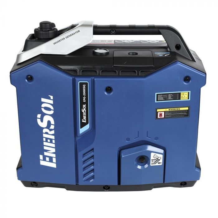 Генератор бензиновий інверторний EnerSol EPG-2000ISQ 230В 1.8/2кВт ручний стартер 22кг
