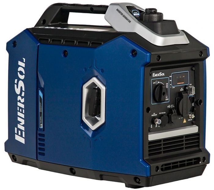 Генератор бензиновий інверторний EnerSol EPG-2500ISQ 230В 2.3/2.5кВт ручний стартер 25кг