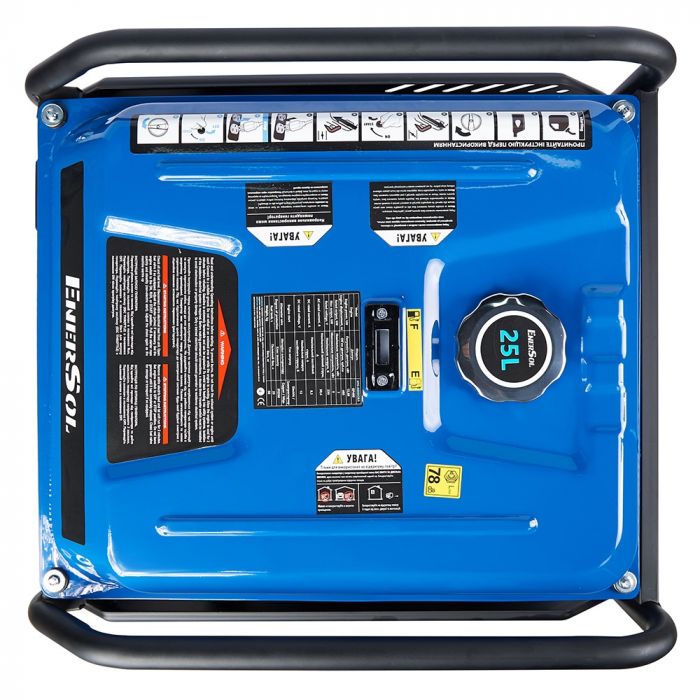 Генератор бензиновий інверторний EnerSol EPG-8000IOEA 230В 7/8кВт електростартер 70кг