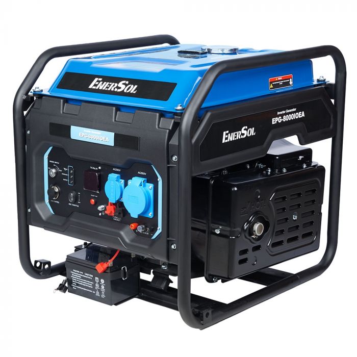 Генератор бензиновий інверторний EnerSol EPG-8000IOEA 230В 7/8кВт електростартер 70кг