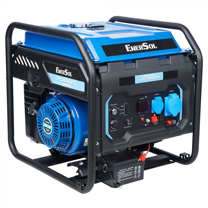 Генератор бензиновий інверторний EnerSol EPG-8000IOEA 230В 7/8кВт електростартер 70кг