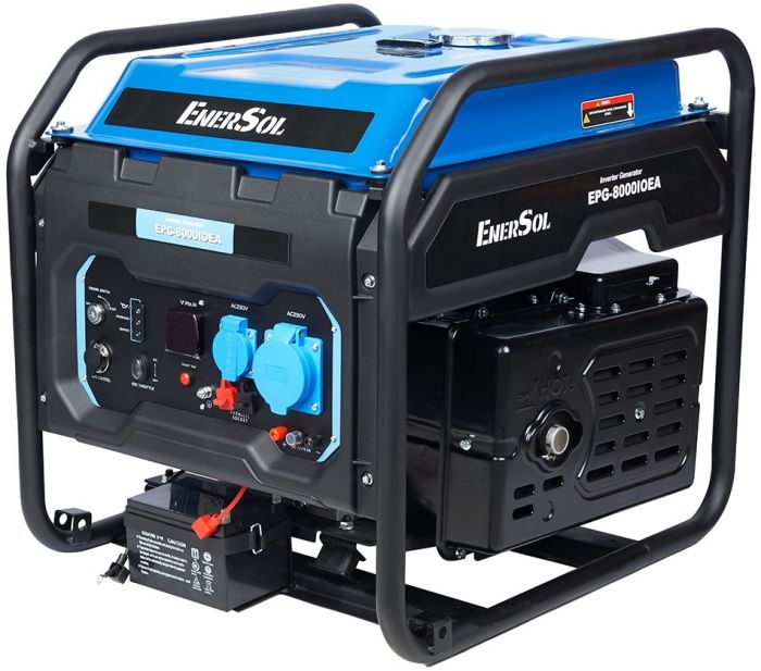 Генератор бензиновий інверторний EnerSol EPG-8000IOEA 230В 7/8кВт електростартер 70кг