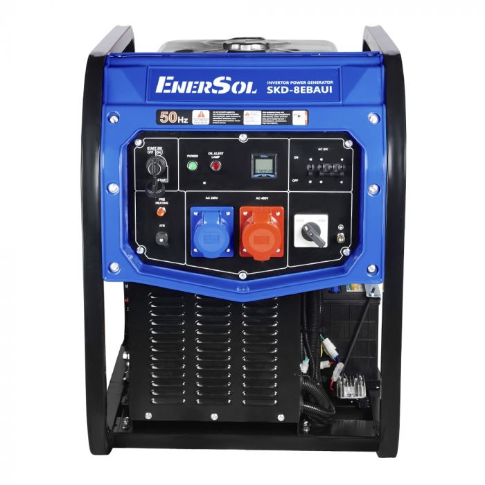 Генератор дизельний інверторний EnerSol SKD-8EBAUI 230/400В 7.5/8кВт електростартер 132кг