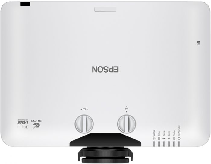 Проєктор Epson EB-L890U WUXGA, 8000 lm, LASER, 1.35-2.2, WiFi, білий