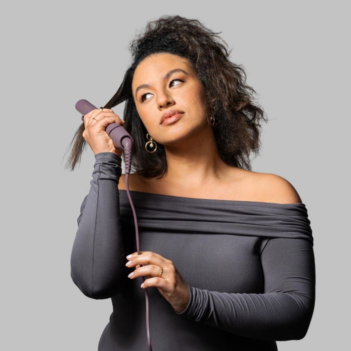 Випрямляч Remington AIRvive, 61Вт, темп.режимов-5, 150-230С, дісплей, кераміка, фіолетово-злотий