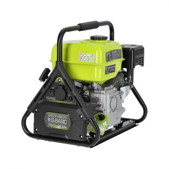 Генератор бензиновий інверторний Konner&Sohnen KSB 31i 230В, 2.8-3.0кВт, ручний стартер, 23кг