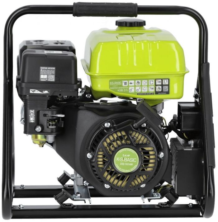 Генератор бензиновий інверторний Konner&Sohnen KSB 31i 230В, 2.8-3.0кВт, ручний стартер, 23кг