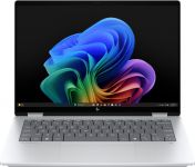 Ноутбук HP OmniBook X Flip x360 14-fm0008ua 14" WUXGA IPS Touch, Intel U5-226V, 16GB, F512GB, UMA, Win11, сріблястий