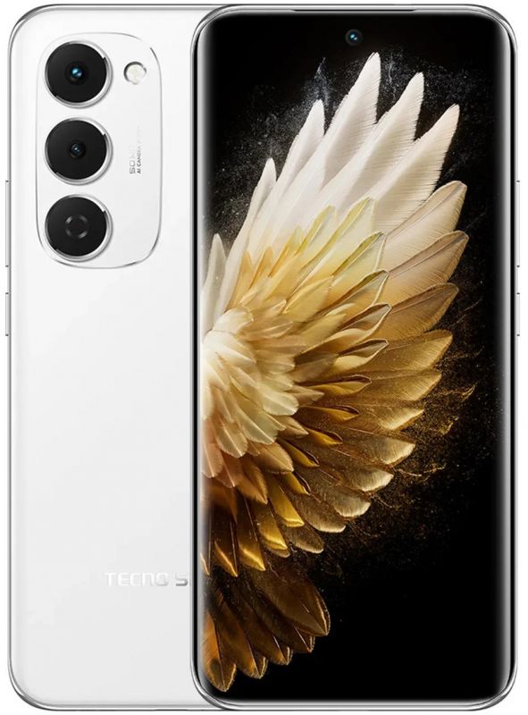 Смартфон TECNO Spark 40 PRO+ (KM7) 6.78" 8/256ГБ, 2SIM, 5200мА•год, Aurora White