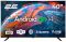 Телевізор 40" 2E LED FHD 60Hz Smart Android Black