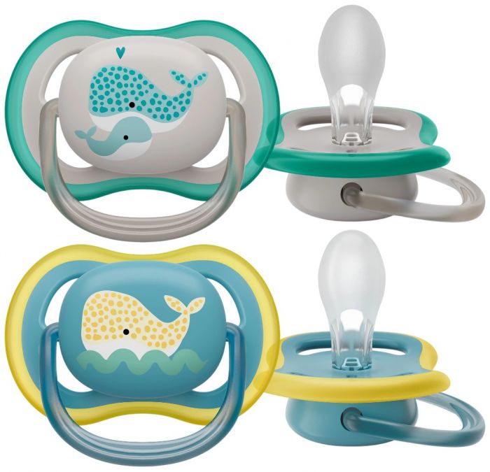 Пустушка Avent  Ultra Air, 18+ міс., дизайн нейтральний, 2 шт.