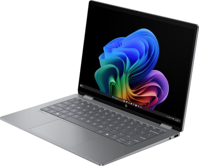 Ноутбук HP OmniBook X Flip x360 14-fm0007ua 14" WUXGA IPS Touch, Intel U5-226V, 16GB, F512GB, UMA, Win11, сірий