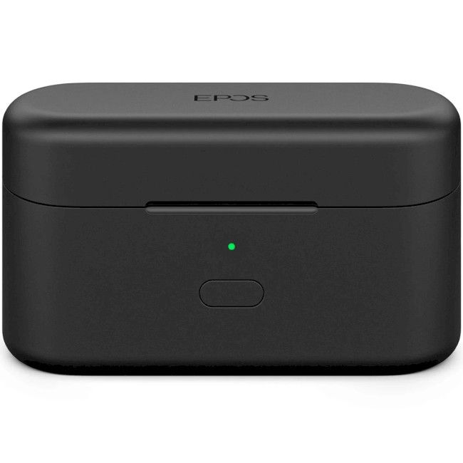 Навушники TWS EPOS ADAPT E1, BT 5.3, ANC, IPX5, SBC, AAC, Microsoft Teams, Zoom, Google Meet, Webex, Mic, Чорний