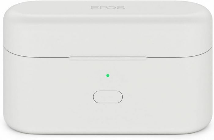 Навушники TWS EPOS ADAPT E1, BT 5.3, ANC, IPX5, SBC, AAC, Microsoft Teams, Zoom, Google Meet, Webex, Mic, Білий