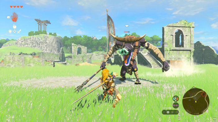 Гра консольна Switch 2 Legend of Zelda: Tears of the Kingdom, картридж