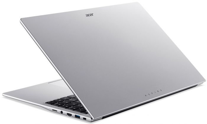Ноутбук Acer Aspire Lite AL16-54P 16" WUXGA IPS, Intel i3-1305U, 16GB, F512GB, UMA, Lin, сріблястий