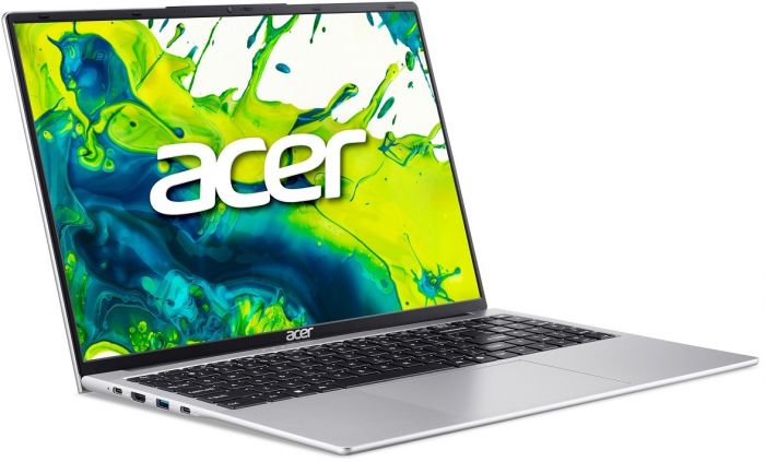 Ноутбук Acer Aspire Lite AL16-54P 16" WUXGA IPS, Intel i3-1305U, 16GB, F512GB, UMA, Lin, сріблястий