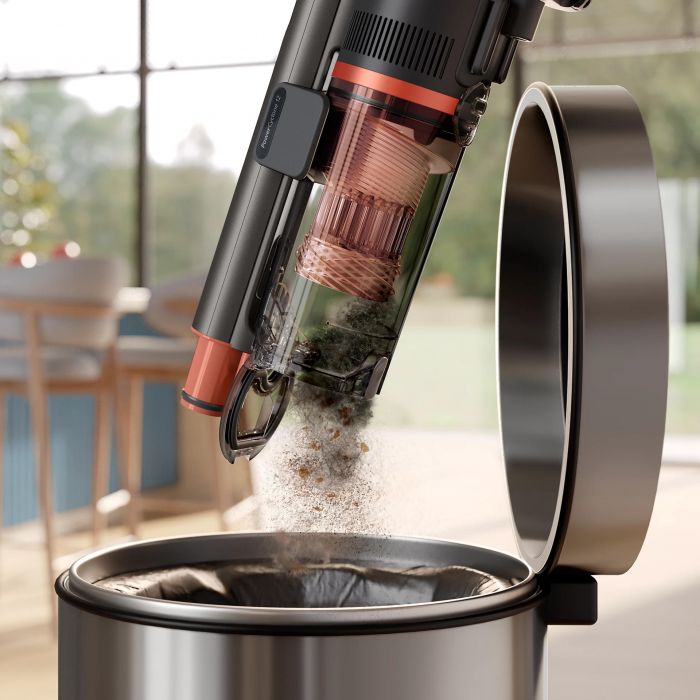 Пилосос Philips безпровідний Aqua Series 7000, вологе прибирання, конт пил -0.6л, автон. робота до 80хв, LED підствітка, турборежим, чорно-блакитний