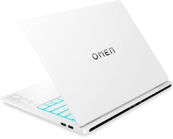Ноутбук HP OMEN Transcend 14-fb1014ua 14" 3K OLED, Intel U7-255H, 32GB, F2048GB, NVD5060-8, DOS, білий