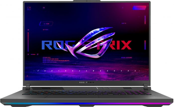 Ноутбук ASUS ROG Strix G18 G814PH-S8022 18" WUXGA IPS, AMD R9-8940HX, 16GB, F512GB, NVD5050-8, noOS, Сірий