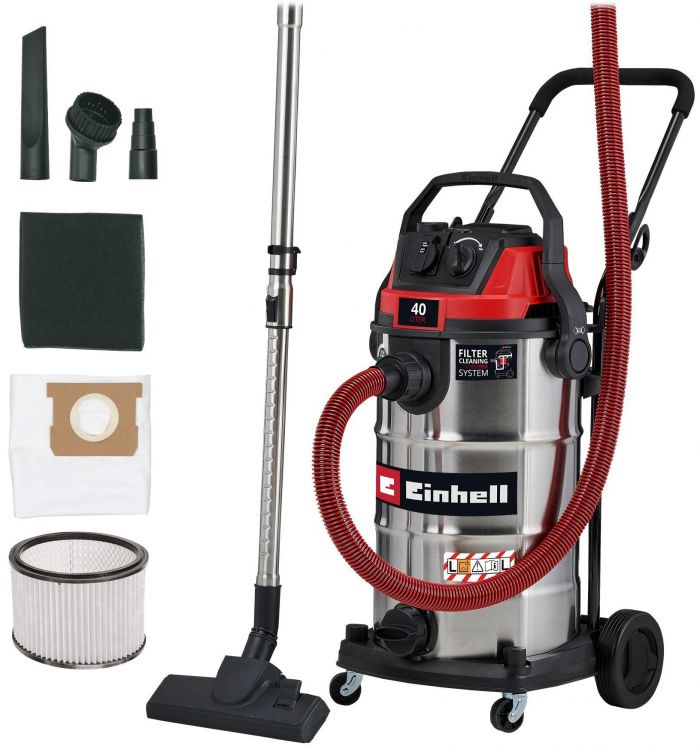 Пилосос професійний Einhell TE-VC 4090 SACL 1150Вт 225мБар 40л 10.1кг