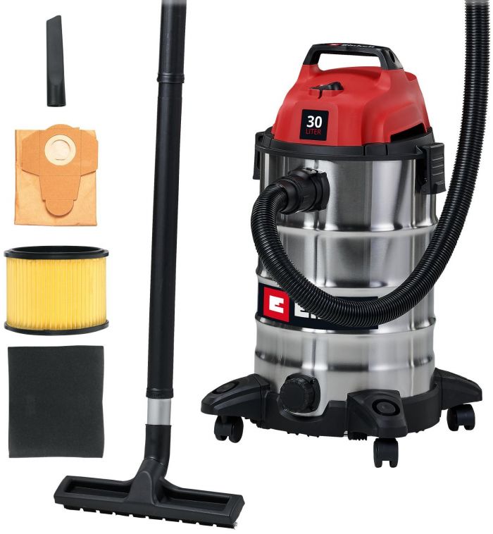 Пилосос професійний Einhell TC-VC 3055 S 950Вт 190мБар 30л 4.8кг